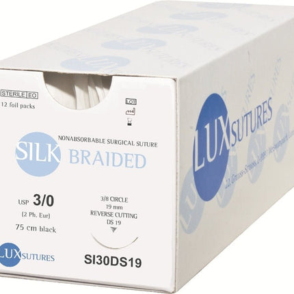 Luxsutures Silk - SurgicMateLuxsutures LuxembourgDS 16 mm4/075 cm