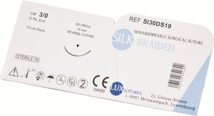 Luxsutures Silk - SurgicMateLuxsutures LuxembourgDS 16 mm4/075 cm