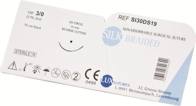 Luxsutures Silk - SurgicMateLuxsutures LuxembourgDS 16 mm4/075 cm