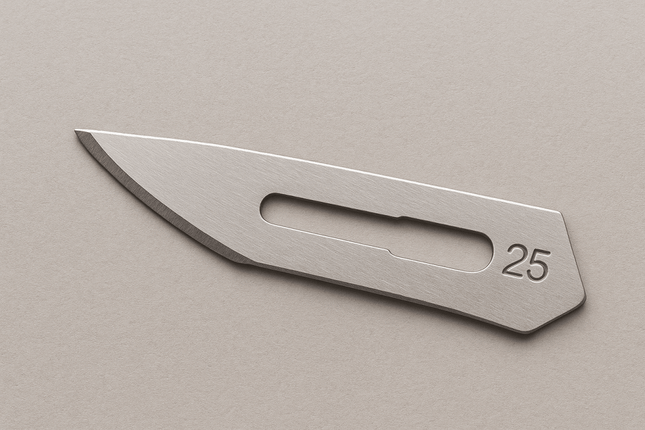 Skalpellklinge Figur 25 - SurgicMateSMI A.G.25