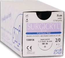 SMI SURGICRYL 910 - SurgicMateSMI A.G.DR 9,308/045 cm