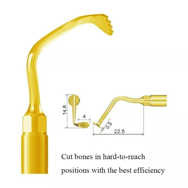 Woodpecker US1R Piezo Tip - Right Angle Osteotomy - SurgicMateWOODPECKER