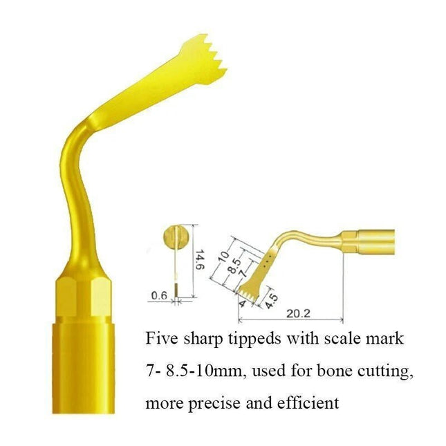 Woodpecker US2 Piezo Tip - High - Efficiency Osteotomy - SurgicMateWOODPECKER